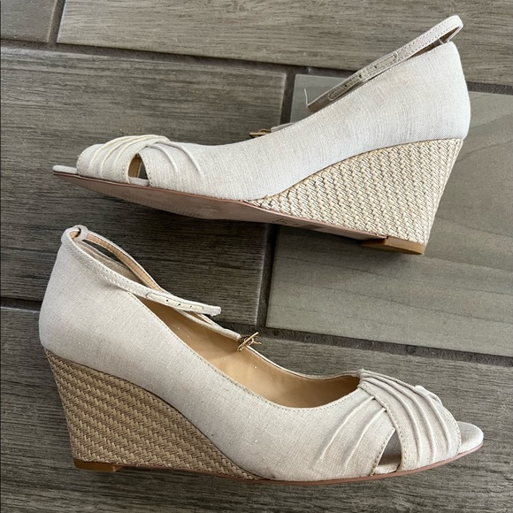 LOFT Shoes - Loft Wedges with Ankle Strap size 7.5